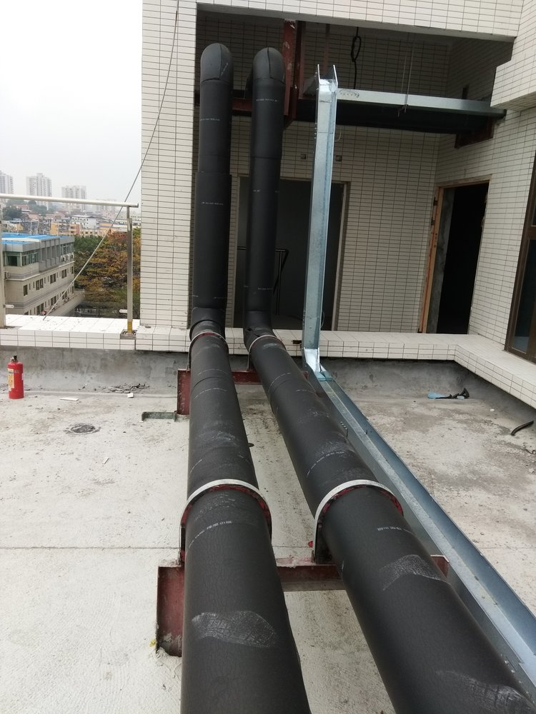 空调冷冻冷却水管系统 管径选型 保温管道改造 空调机房安装